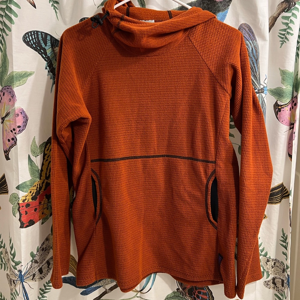 Womens melamzana micro grid hoodie